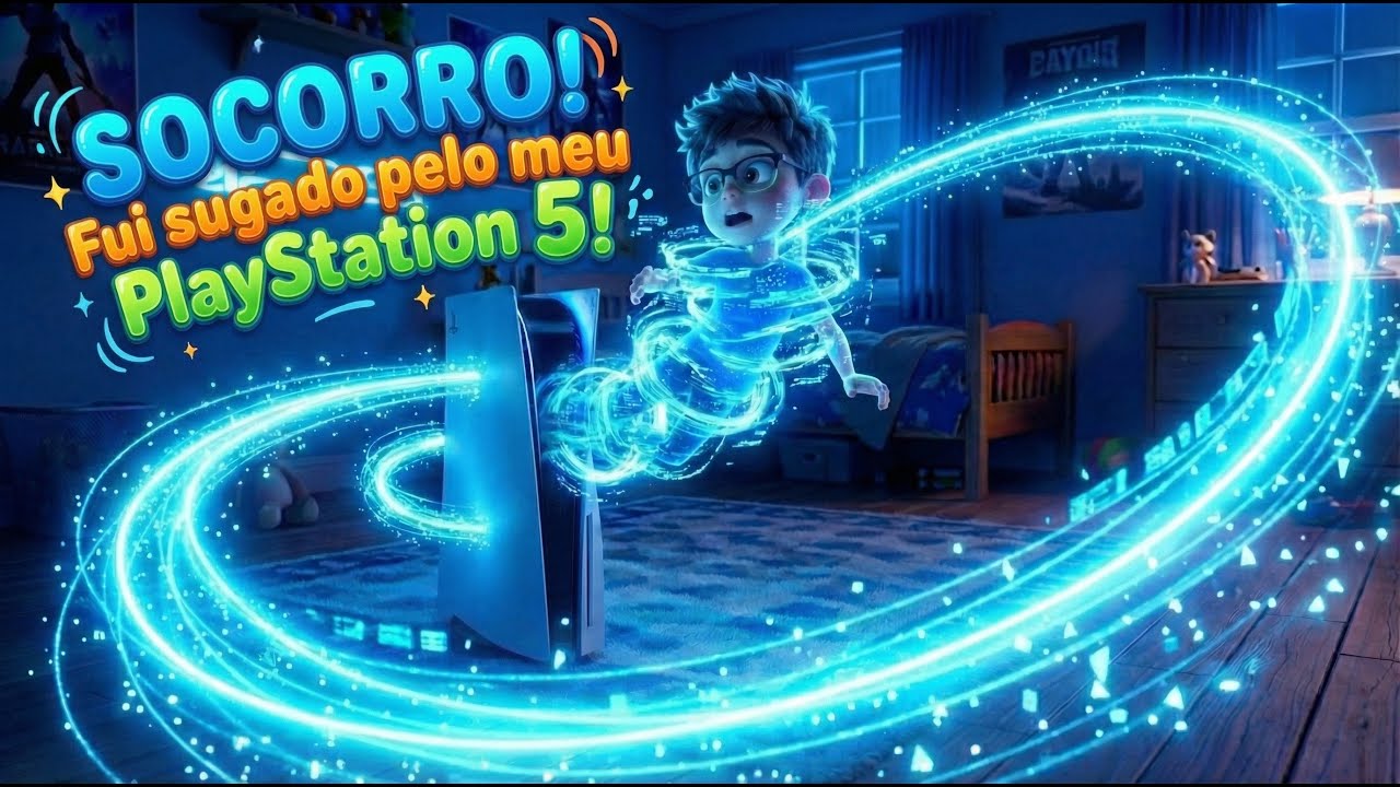 SOCORRO, fui sugado pelo meu  PlayStation 5!