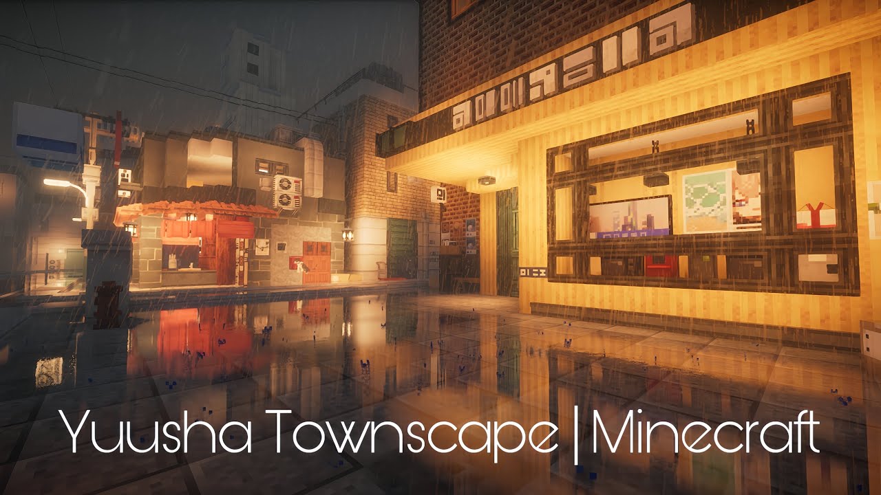 Minecraft Japanese City | Yuusha Townscape