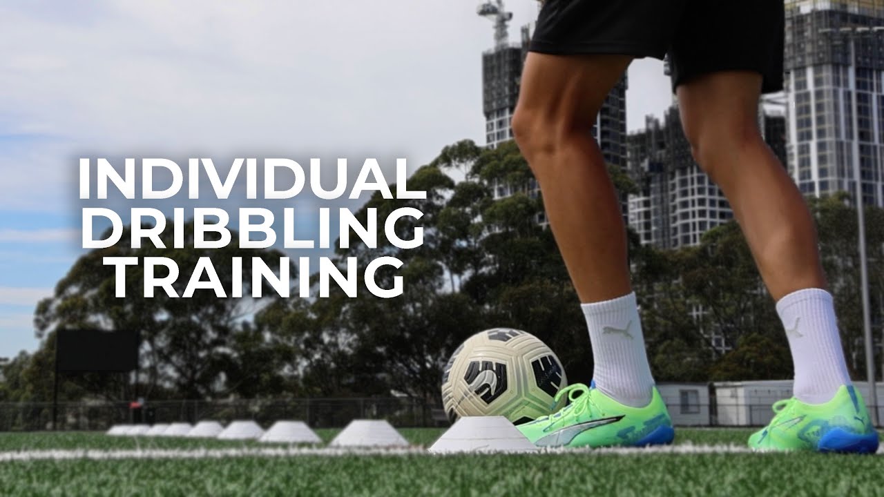 Dribbling & Finishing Training in Puma Ultra 5 Ultimate