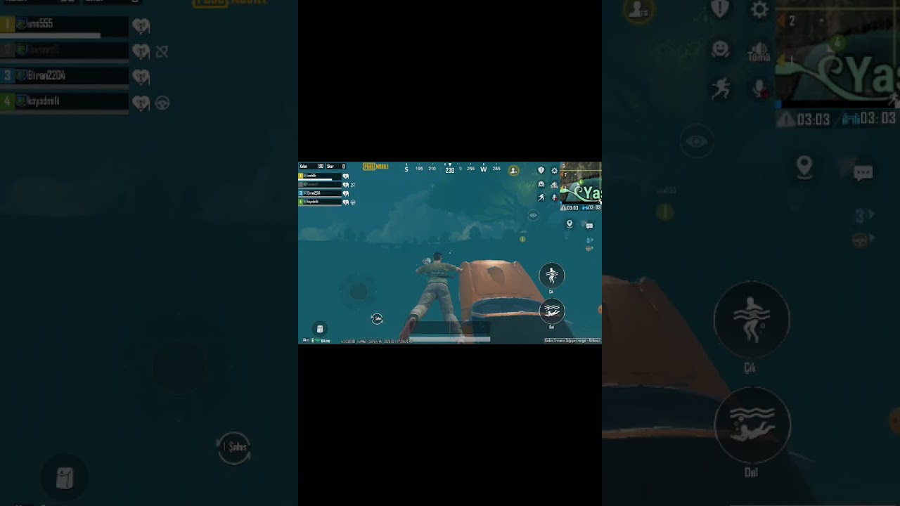 Pubg mobile arabayı dağda sürdüm