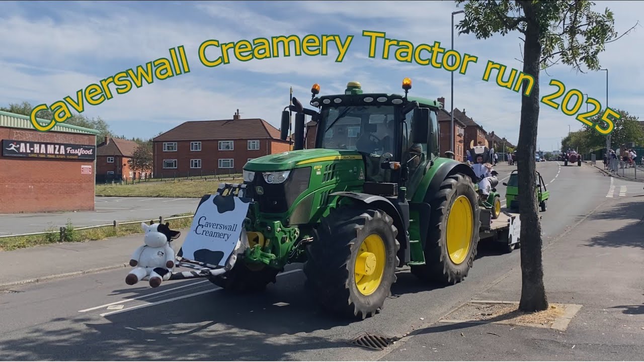 Caverswall Creamery Tractor run 2025