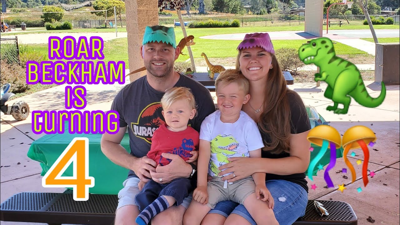 ROAR BECKHAM IS TURNING 4!!! 🦖🦕