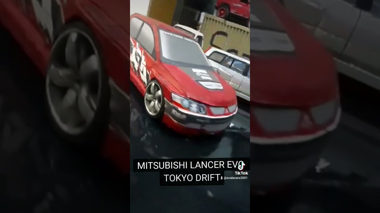 lancer evo papercraft #cardboard #papercraft #carton