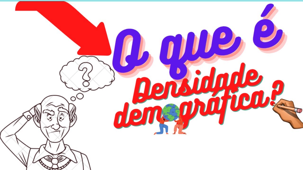 O que é densidade demográfica?