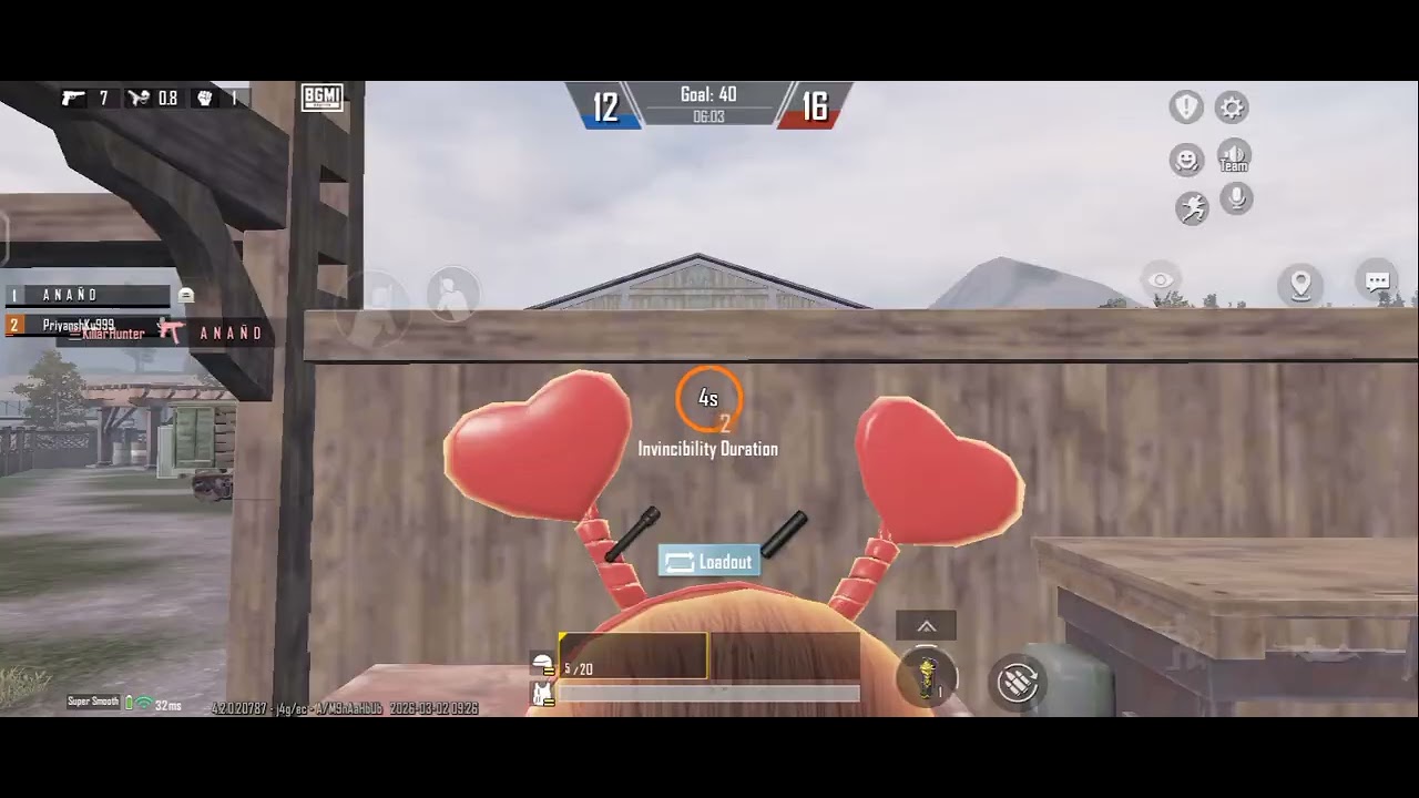 2v2 Room 👉 loss the match