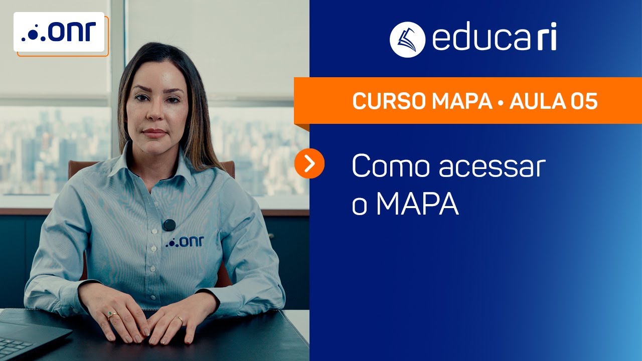 Como acessar o MAPA? - Curso MAPA - Educa RI