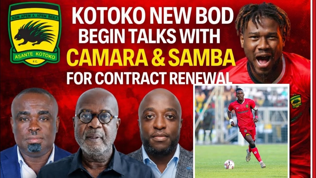 GOODNEWS: CAMARA & SAMBA MAY RENEW THEIR CONTRACT UNDER NEW KOTOKO BOD - DETAILS 