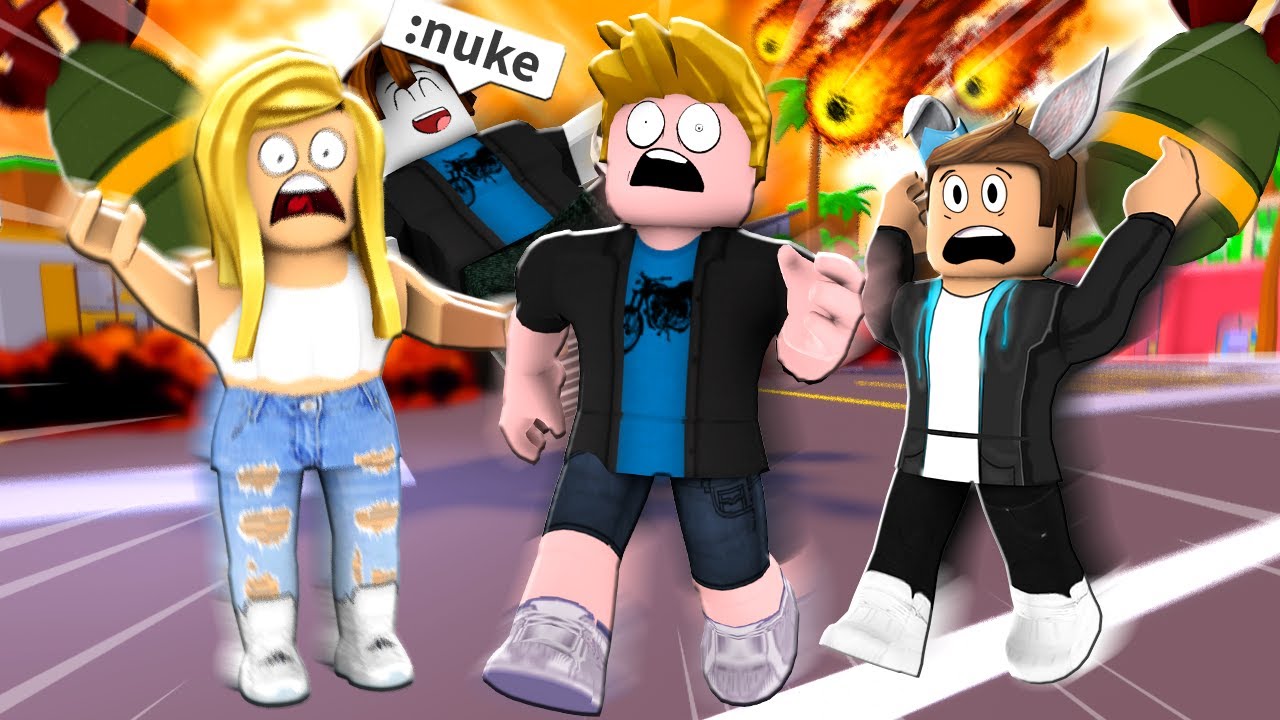 Usei comandos de ADMIN para fazer o APOCALIPSE no Roblox..