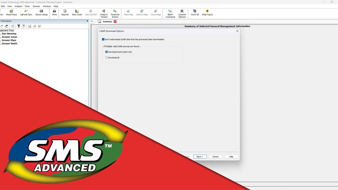 Downloading LiDAR Data