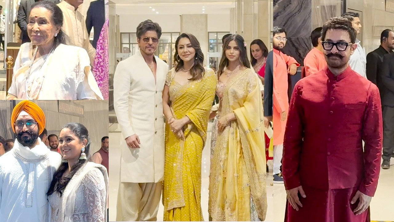 Arjun Tendulkar Wedding Ceremony: Shah Rukh Khan, Aamir Khan Asha Bhosle, Harshdeep Kaur & Others