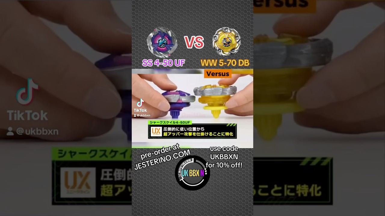 Мета уже НИКОГДА не будет прежней&hellip; Shark Scale 4-50 UF в действии! #beyblade #beybladex
