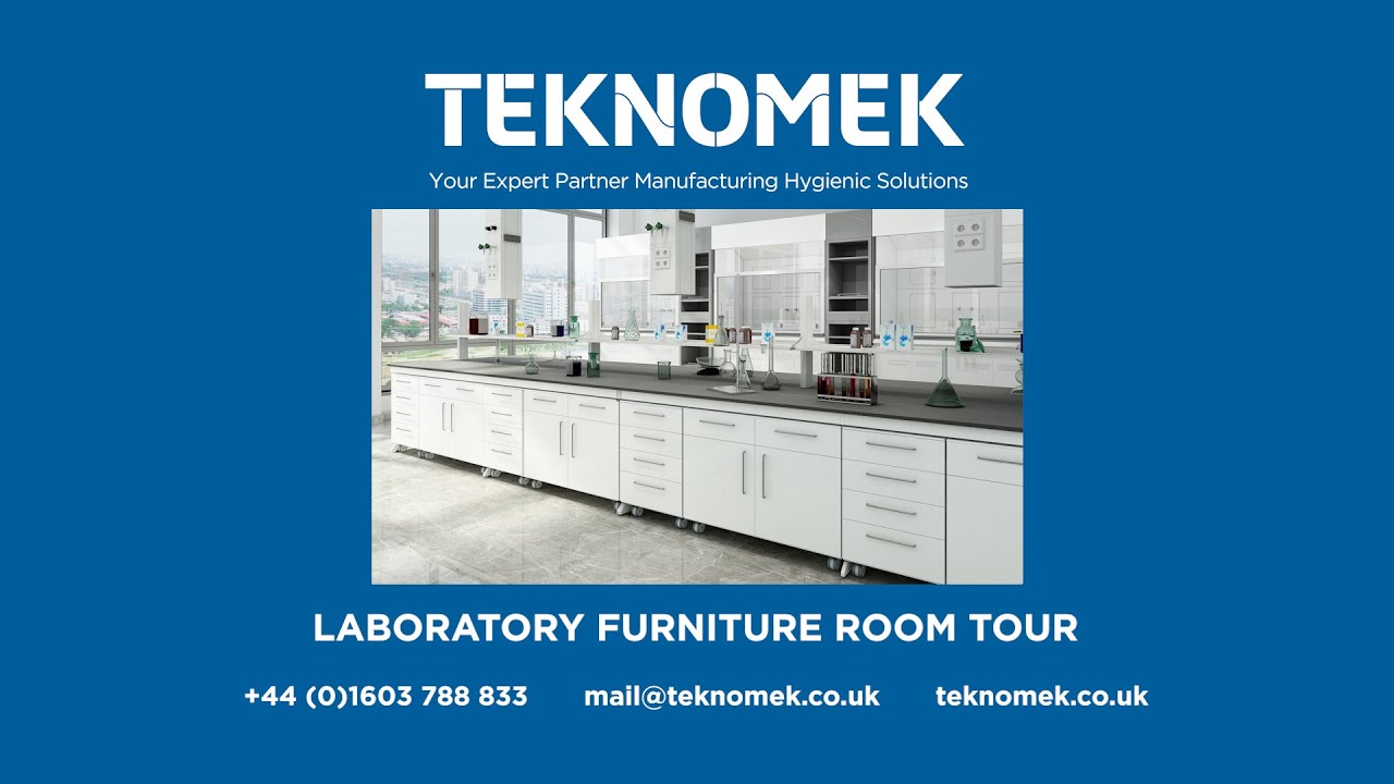 Laboratory furniture room tour | Stainless steel hygienic furniture & equipment | Teknomek UK