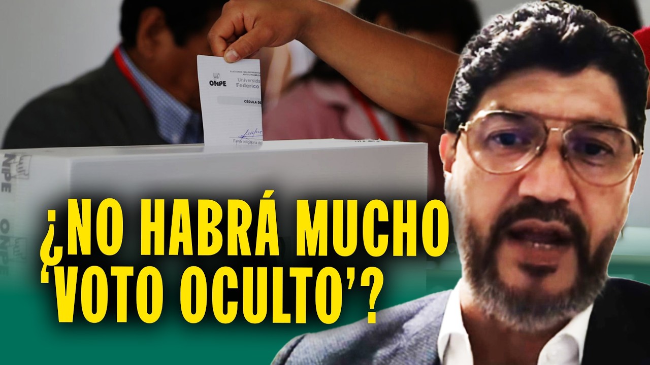 El último simulacro de voto en Perú dio estos reveladores detalles: 