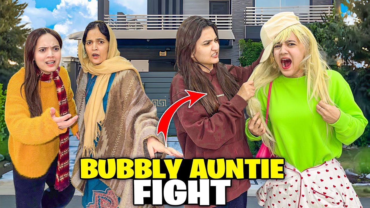 Bubbly Auntie And Hira Ki Extreme Fight 😱| Mama Say Boht Dant Pari 😭| Gym Join Krlia 🥳| Sistrology 