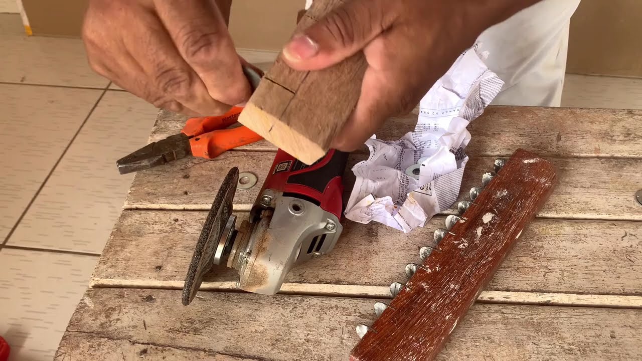 Carrinho para limpar moldura passo a passo.