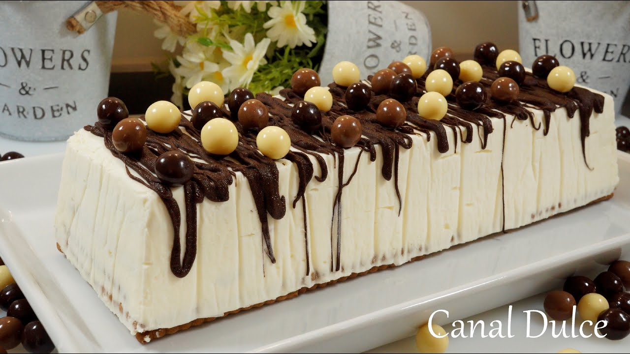 PASTEL HELADO FÁCIL Y RÁPIDO O TARTA HELADA , EL POSTRE PERFECTO