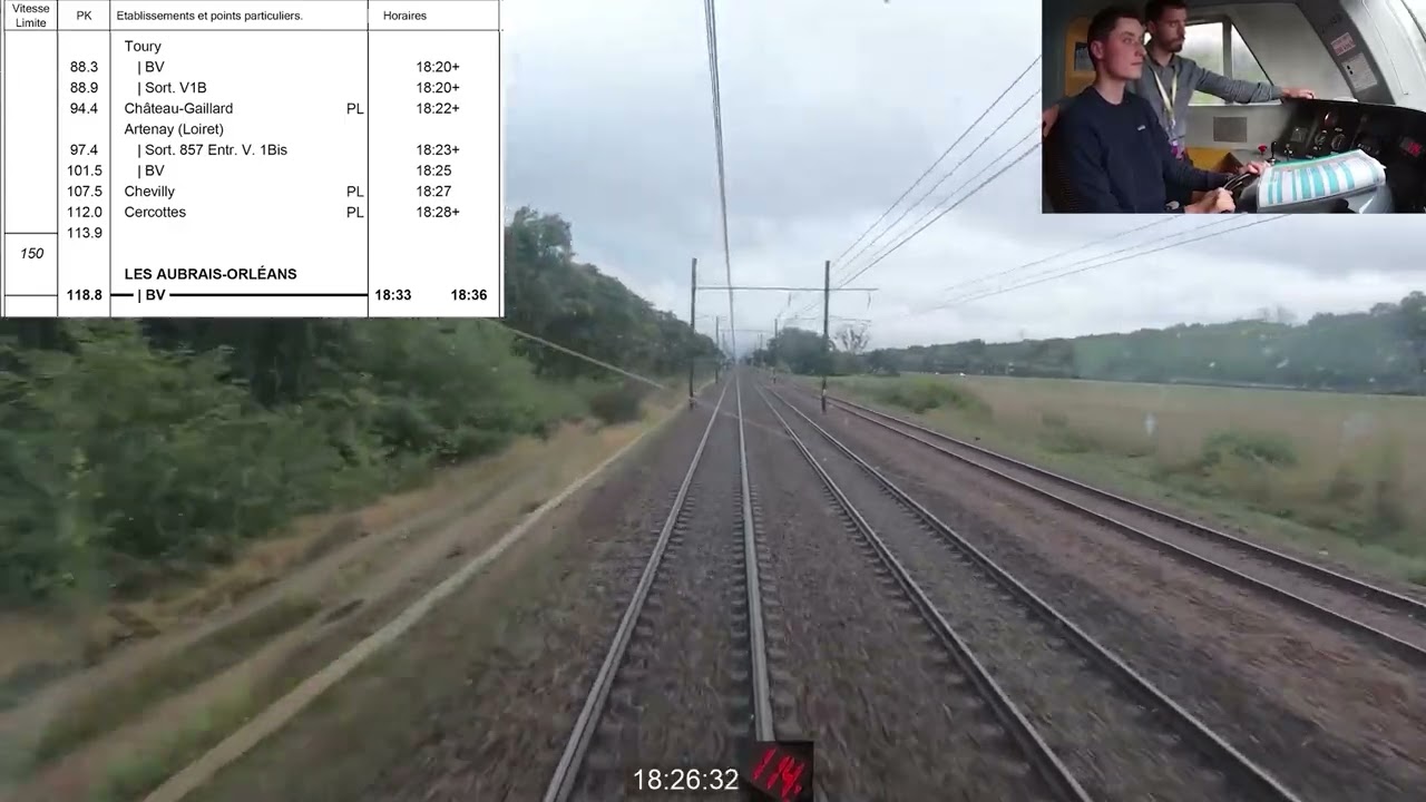 RP 320 : EN LIGNE DE PARIS-AUSTERLITZ À TOURS (3ème partie)
