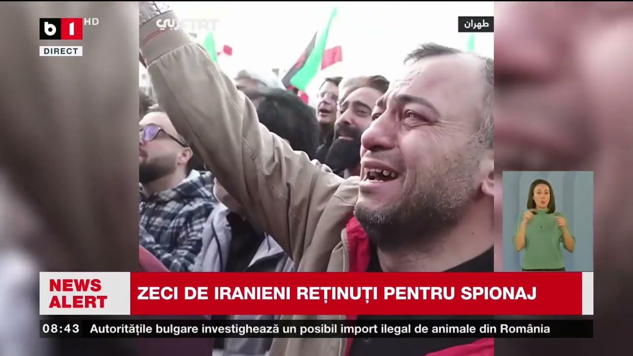 VAL DE ARESTĂRI ÎN IRAN, ÎN PLIN RĂZBOI_Știri B1TV_16 mar. 2026