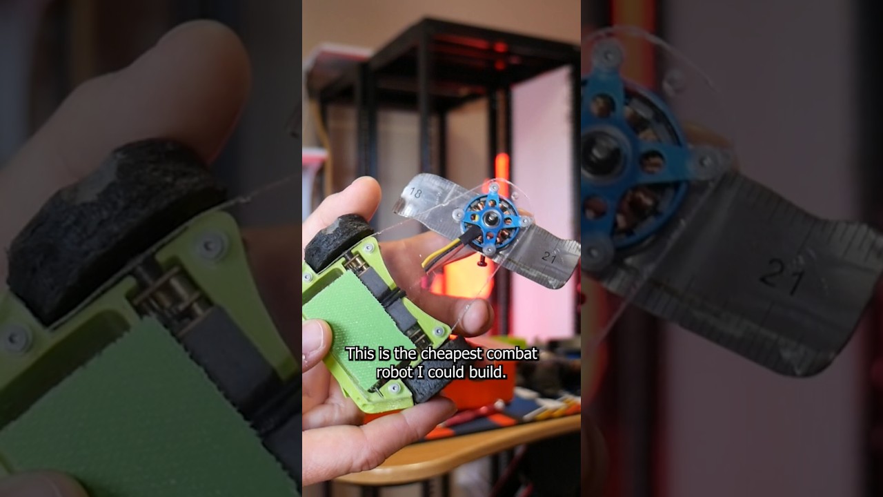 The cheapest tiny combat robot?