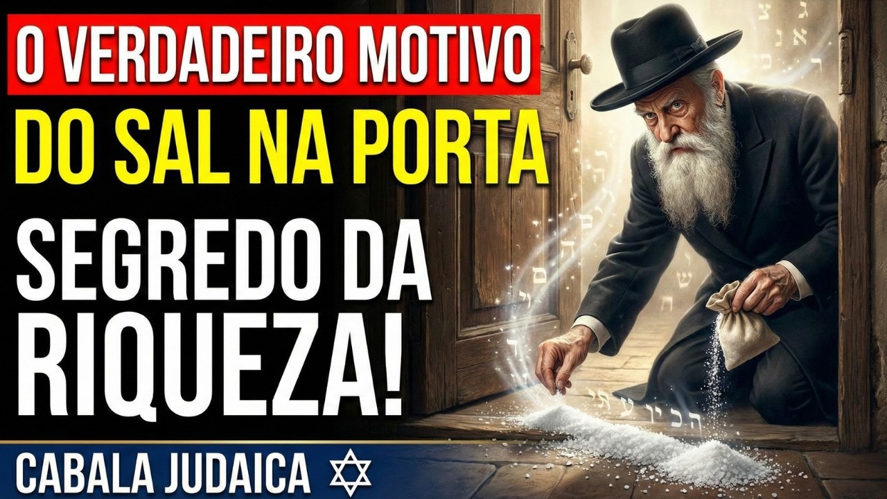 🔴 Judeus Colocam Sal na Porta? A Verdade Chocante da Cabala Revelada!