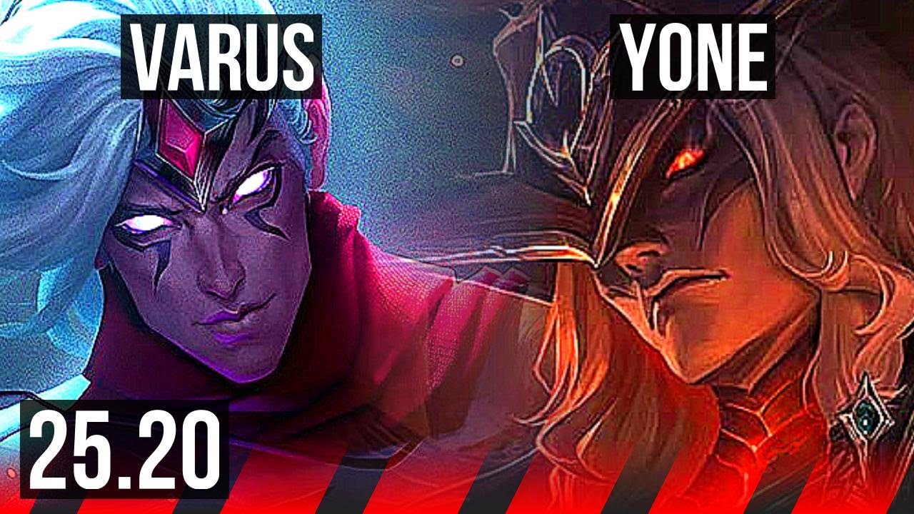 VARUS vs YONE (TOP) | NA Master | 25.20