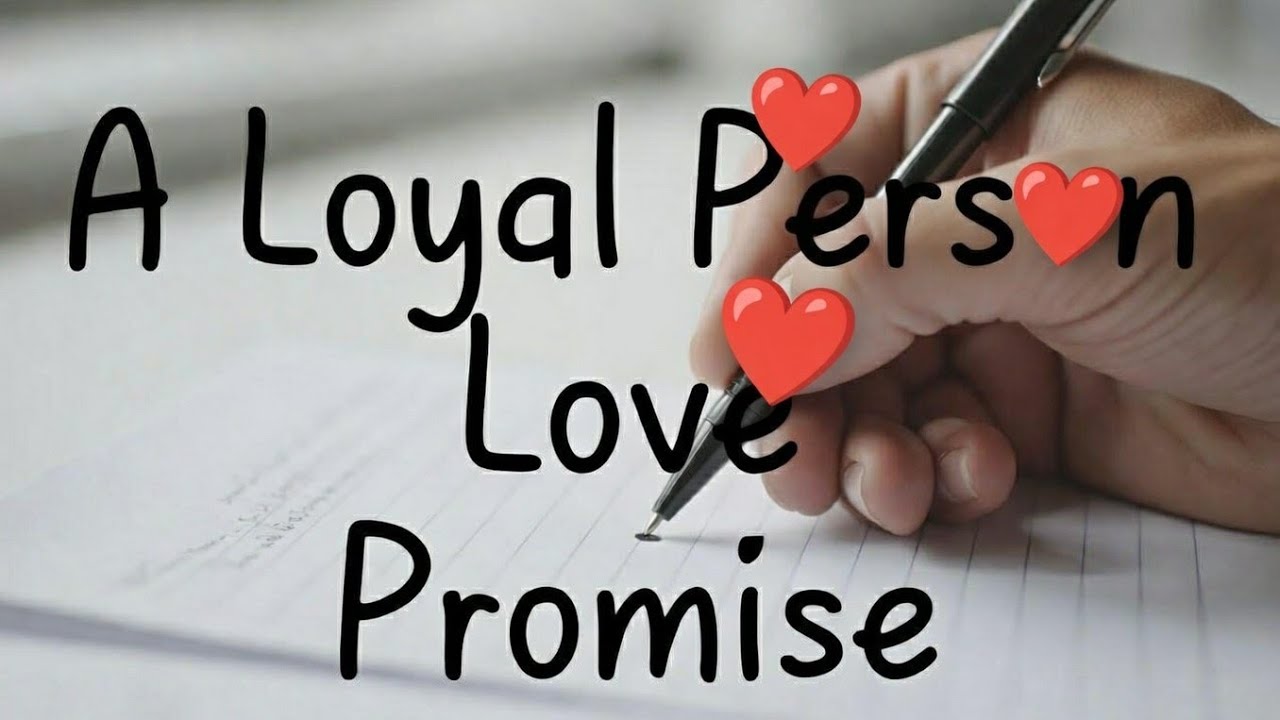 Baby You are The Only One For Me 💕🥀 A Loyal Person Love Promise 🥀💕