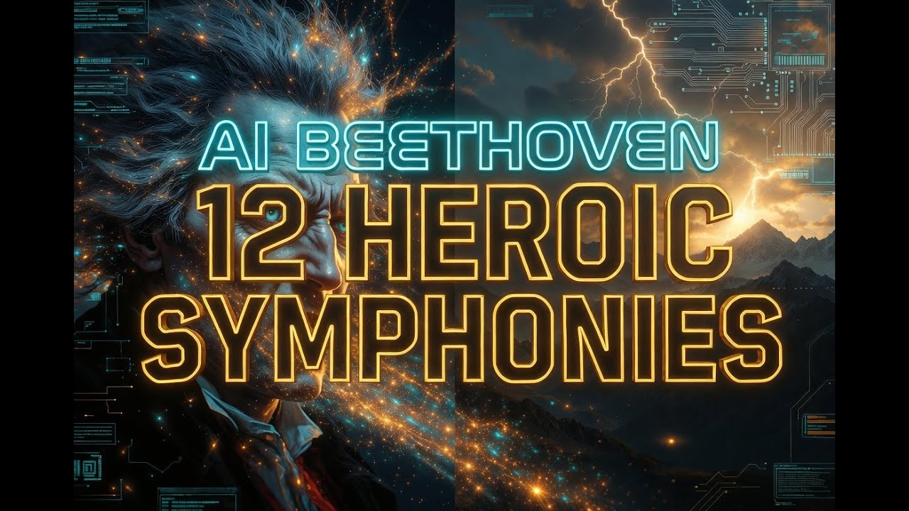 AI BEETHOVEN | 12 HEROIC SYMPHONIES | Epic Classical Music Reimagined