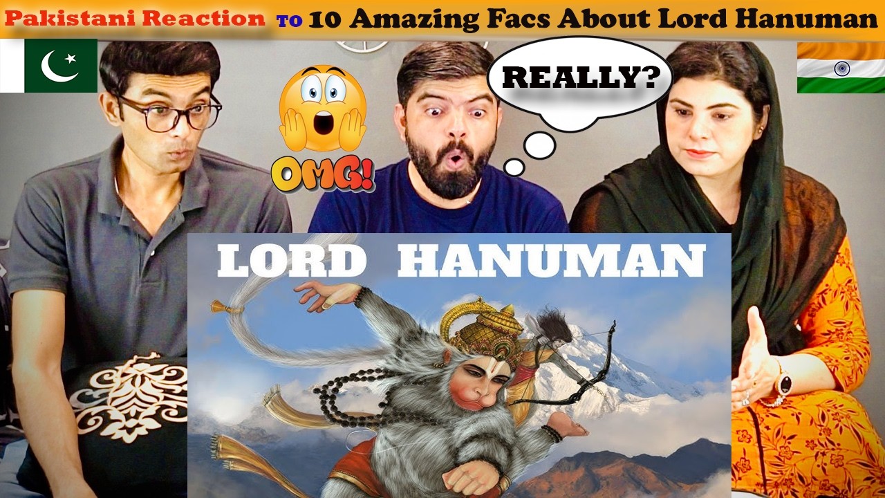 Реакция пакистанца на 10 невероятно удивительных фактов о боге Ханумане (हिंदी में)