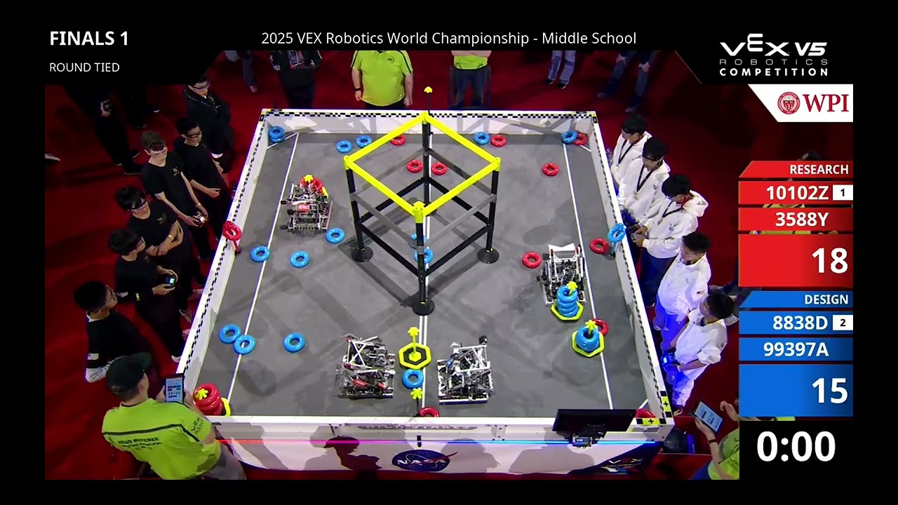 VEX Worlds 2025 Middle School Finals 1