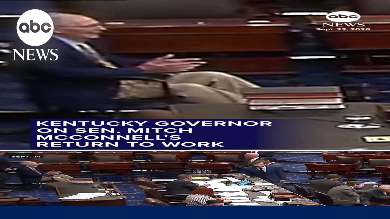 Kentucky governor on Sen. Mitch McConnell's return to work