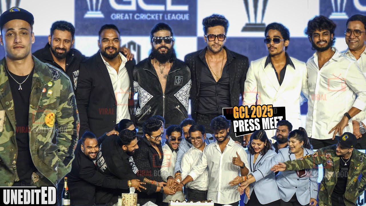 UNCUT - GCL 2025 | Press Conference | Asim Riaz, Rajat Dalal, Rohit Z, UK07 Rider, Nirahua, Shalin