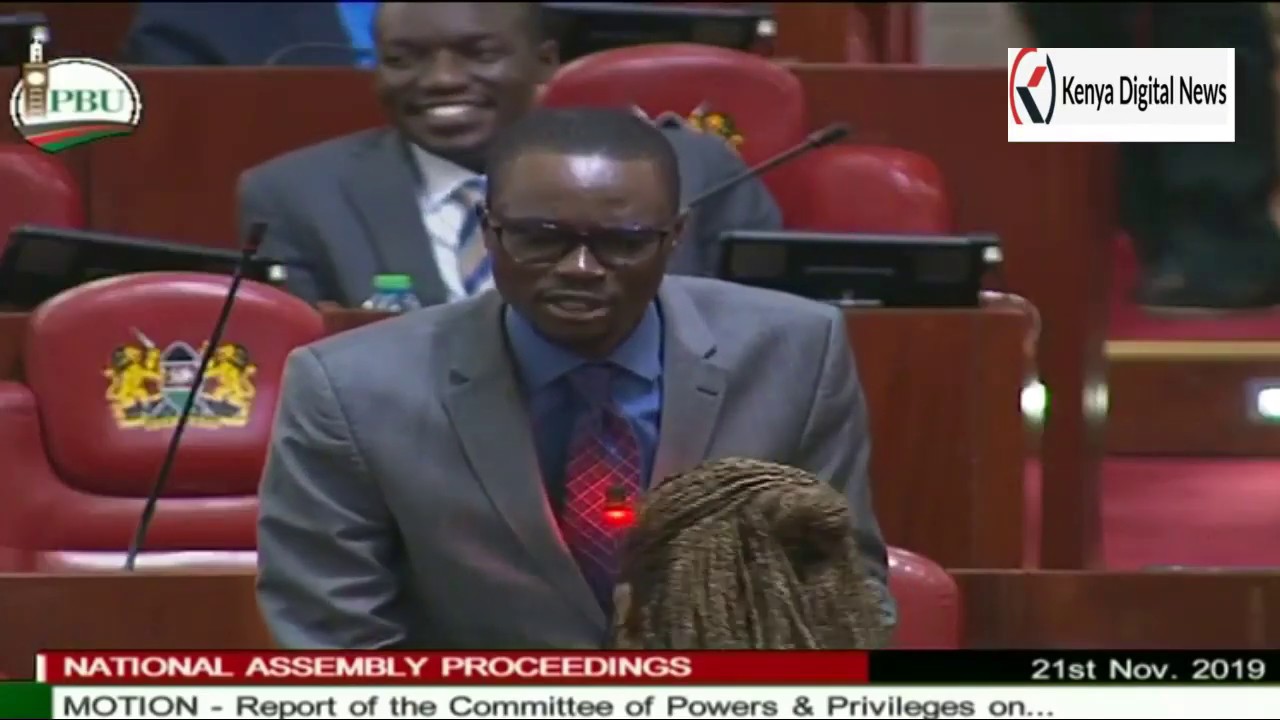 DRAMA IN PARLIAMENT AS MP BARASA THREATENS TO PUNCH GLADYS WANGA FOR INTERRUPTING HIM!!