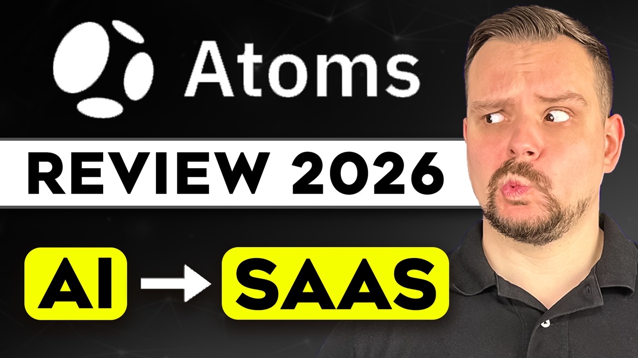Обзор Atoms AI &mdash; 2026 | Как я создал SaaS-проект с ИИ менее чем за 1 час (без кода, полностью бэк...