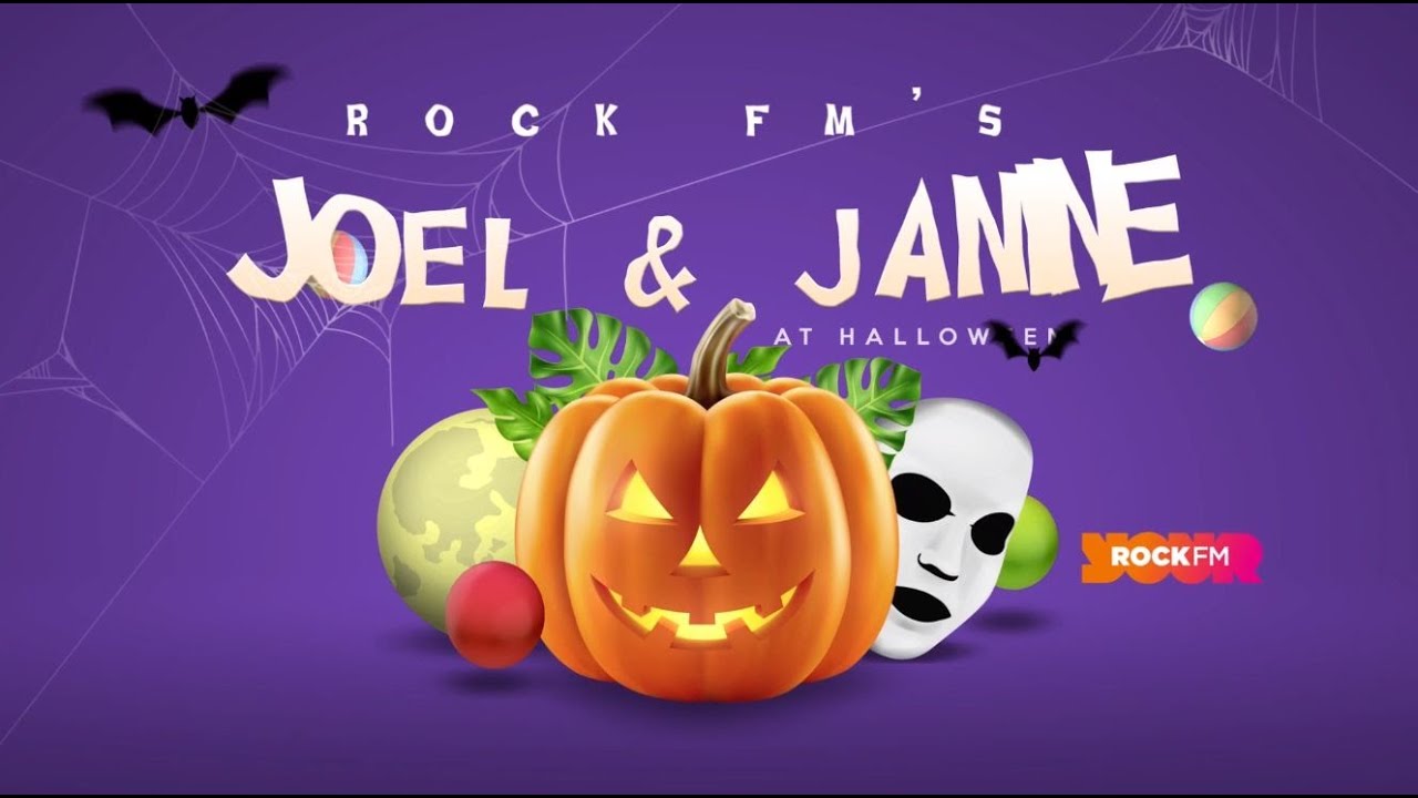 97.4 Rock FM - Joel & Janine at Halloween
