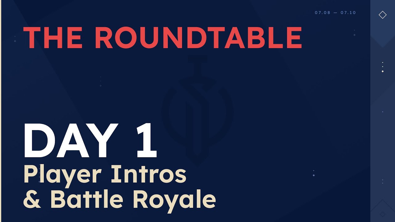 The Roundtable | Day 1 — Player Introductions & Battle Royale