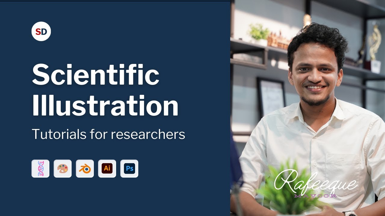 Scientific Illustration Tutorials for Researchers | Scidart Academy | Channel Intro