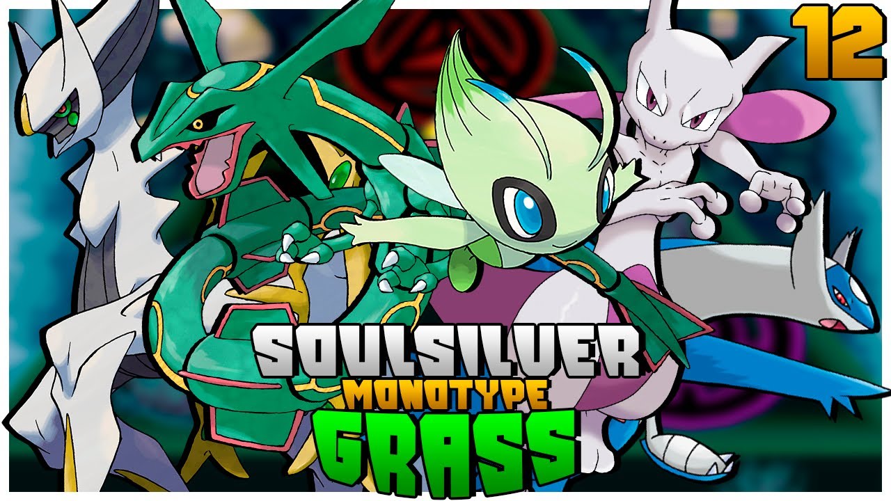 Capturando Todos Lendários... - Pokémon Soul Silver Monotype Grass #12 (Nintendo DS)