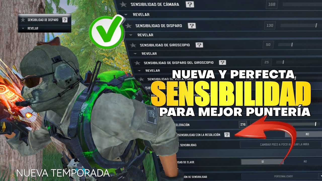 NUEVA SENSIBILIDAD AVANZADA Y PERFECTA | PARA MOVERSE MUY RÁPIDO | COD MOBILE