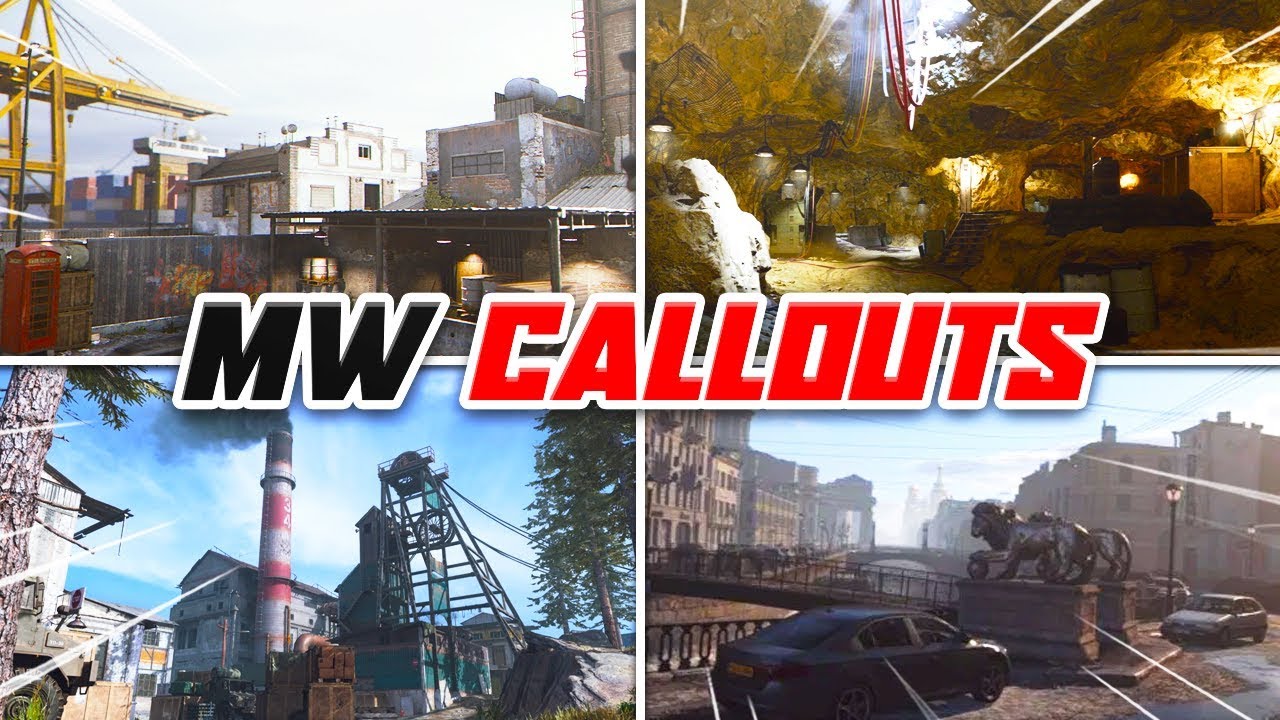 PRO PLAYER CALLOUTS IN MODERN WARFARE!