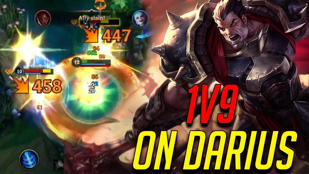 WILD RIFT DARIUS 1V9 SOLOQ GAMEPLAY ON THE NEW PATCH