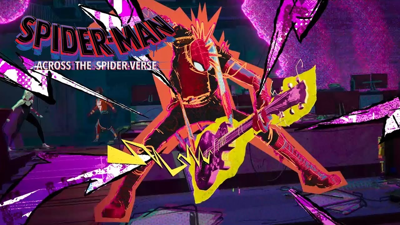 Spider-Man: Across The Spider-Verse | Spider-Punk Arrives On The Scene | Throwback Toons