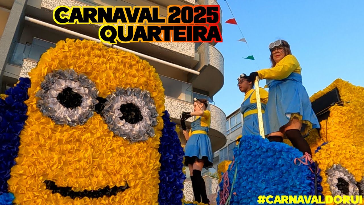 🎭 CARNAVAL DE QUARTEIRA 2025 – FESTA, MÚSICA E MUITA ANIMAÇÃO À BEIRA-MAR! 🎉🌊