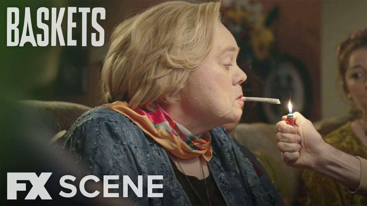 Baskets | Season 3 Ep. 6: Christine Smokes Scene | FX