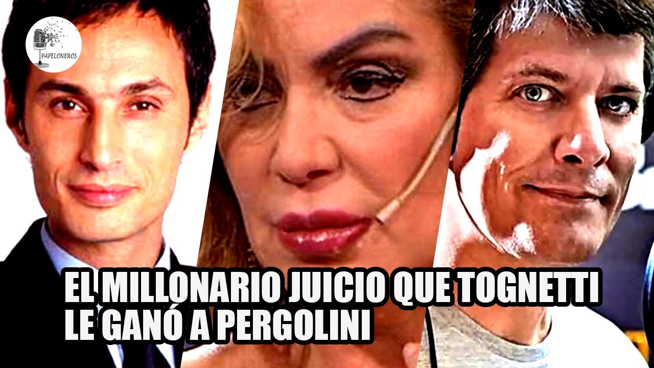 El millonario juicio que Tognetti le gano a Pergolini