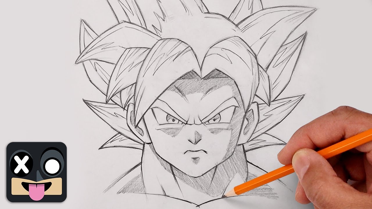 How To Draw Anime | Goku Ultra Instinct | Sketch Tutorial