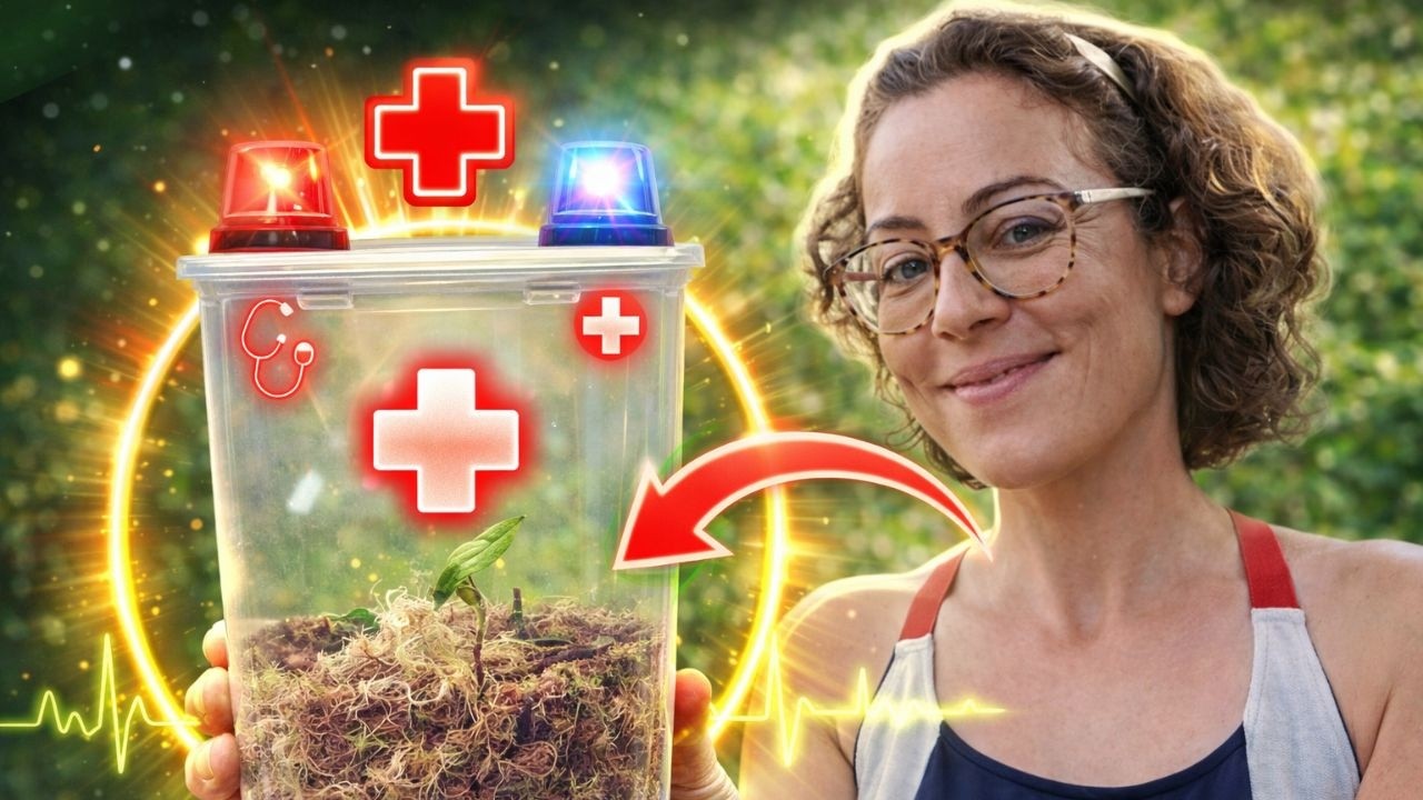 UTI de ORQUÍDEAS pra SALVAR suas PLANTAS
