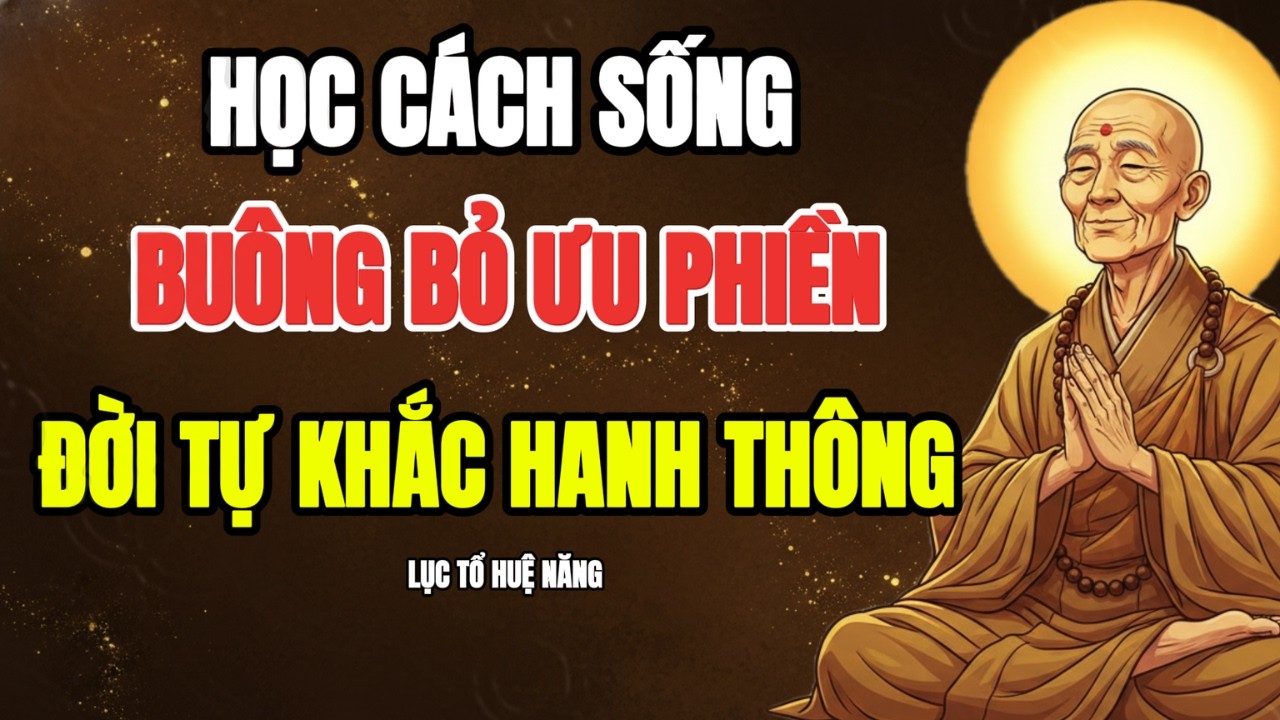 LỤC TỔ HUỆ NĂNG - HỌC CÁCH BUÔNG BỎ ƯU PHIỀN, NGHIỆP BÁO TIÊU TAN, ĐỜI TỰ HANH THÔNG | PHẬT TẠI TÂM