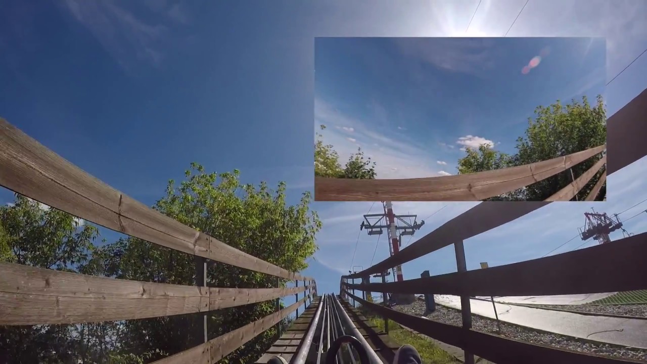 Alpine Coaster (summer 2018) GO PRO HD POV 60fps Górka Szczęśliwicka - Warszawa #36 OnRide