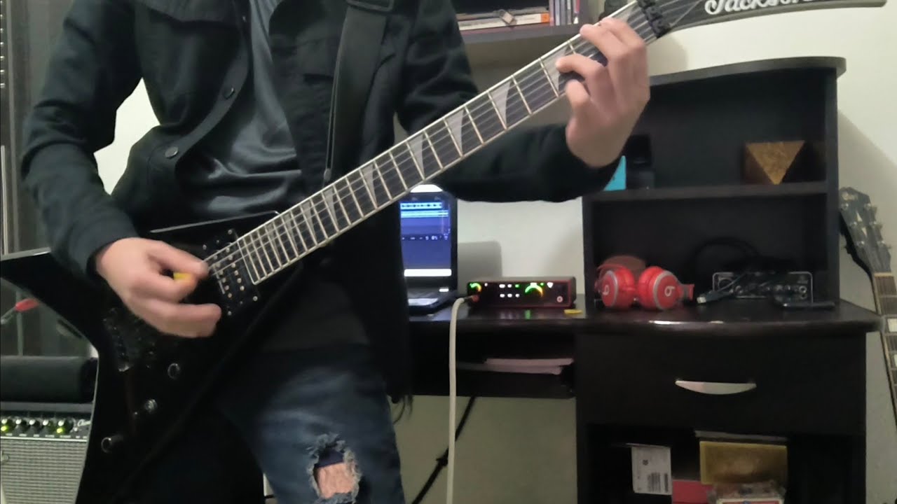 Set the World Afire - Megadeth Guitar Cover