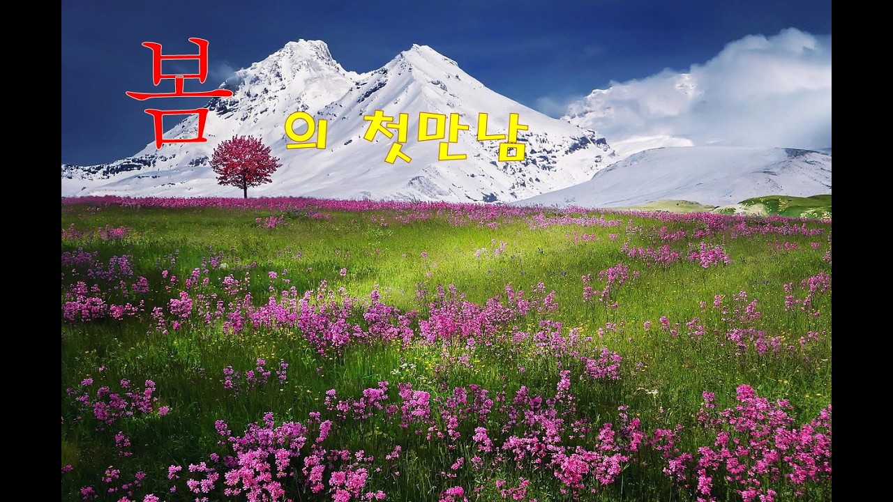 봄이오는소리 봄꽃편